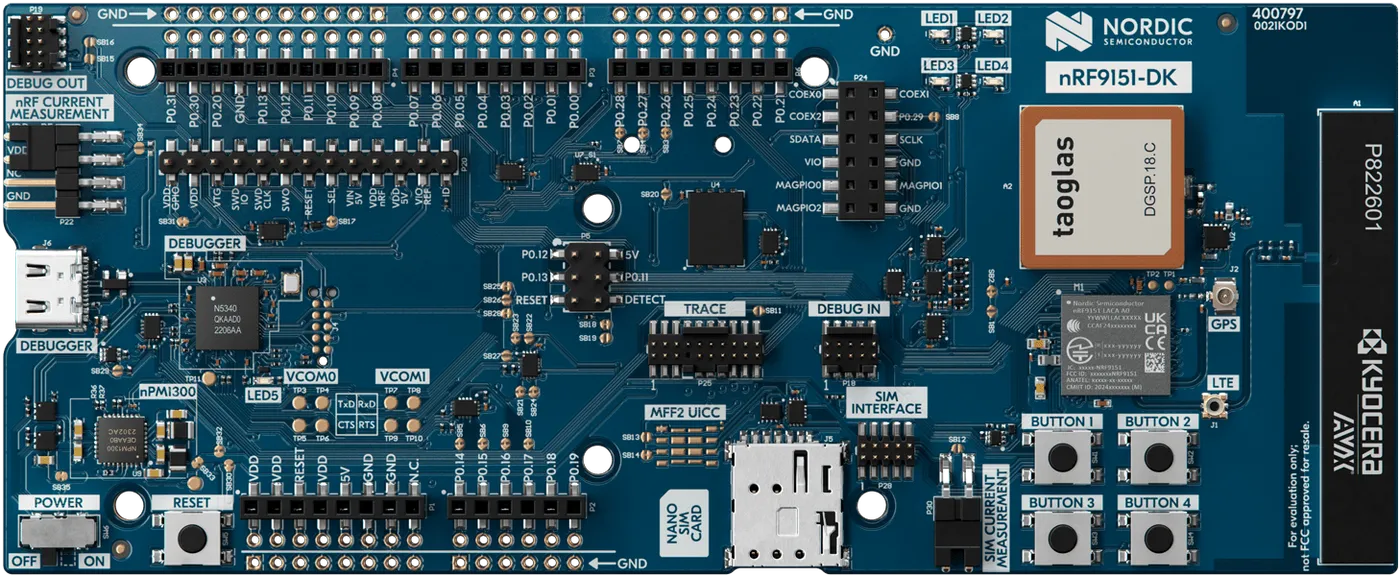 nRF9151 DK