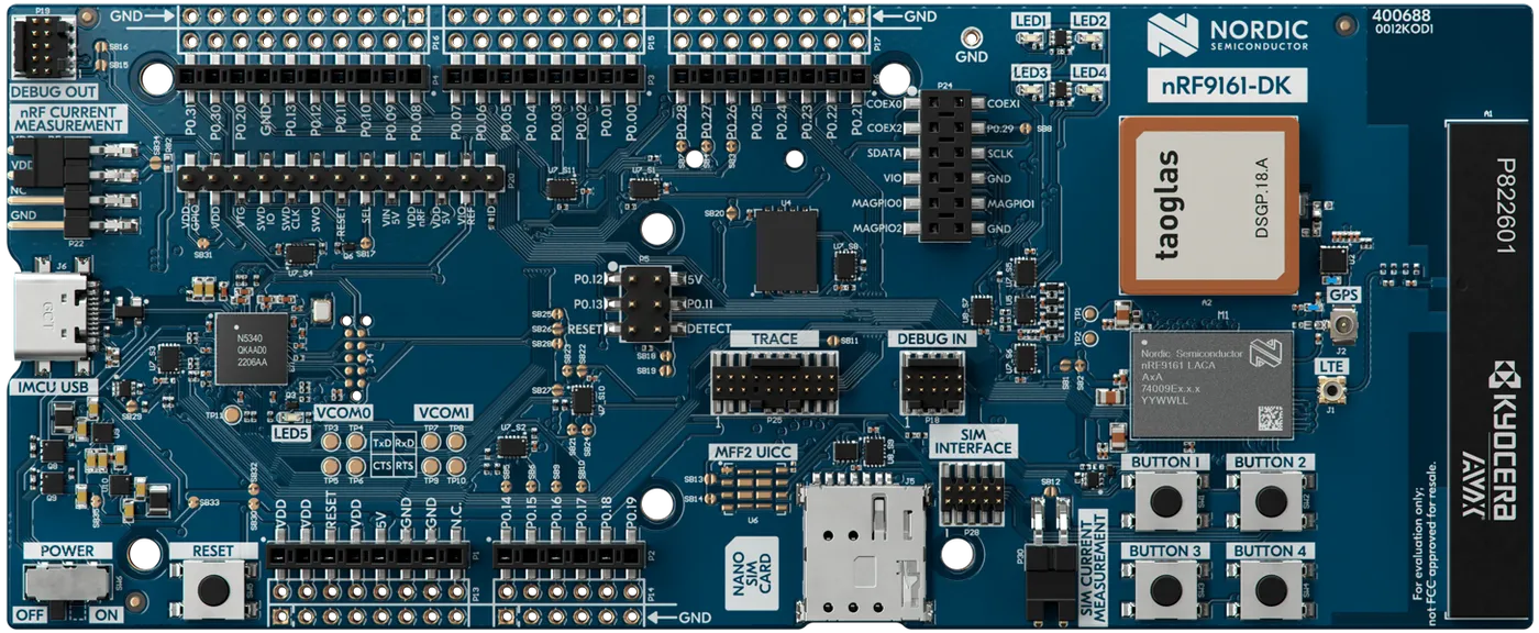 nRF9161 DK
