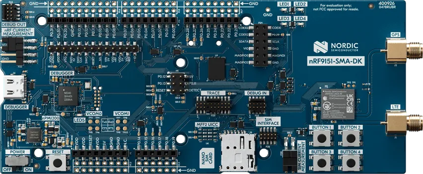 nRF9151 SMA DK